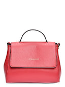 Borsa a mano Sofia in vera pelle Rossa