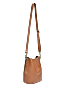 Borse Borsa a tracolla Elvira in pelle naturale Cognac