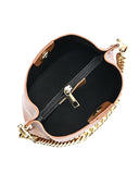 Borse Borsa a tracolla Elvira in pelle naturale Cognac