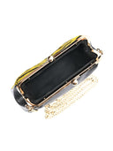 Borsa a tracolla Celina, pelle naturale, giallo