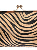 Borsa a tracolla Celina, in vera pelle marrone