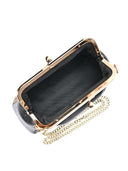 Borsa a tracolla Celina, in vera pelle marrone