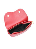 Borse Borsa a tracolla Henriette in vera pelle Rosso