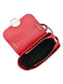 Borse Borsa a tracolla Ingrid vera pelle Rosso