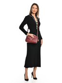 Borse Borsa a tracolla Jana in vera pelle Rosso