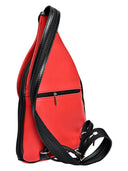 Zaino Borse Serin vera pelle Rosso