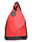 Zaino Borse Serin vera pelle Rosso
