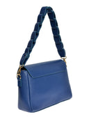 Borsa a mano Gabriella in pelle naturale blu