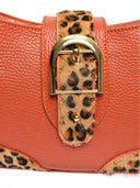 Borse Borsa a tracolla Nicole in pelle naturale Arancione