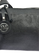Borsa a tracolla Roberta M Codruta in pelle naturale Nero