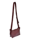 Borse Borsa a tracolla Codruta in pelle naturale, marrone scuro