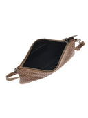 Borse Borsa a tracolla Velia in pelle naturale color tortora