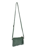 Borse Borsa a tracolla Velia in pelle naturale Verde