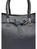 Anna Luchini Geanta de mana  Ruxandra piele naturala Albastru inchis