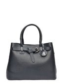 Anna Luchini Geanta de mana  Ruxandra piele naturala Albastru inchis