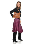 Anna Luchini Geanta de umar Oana piele naturala Coniac