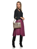 Anna Luchini Geanta de umar Oana piele naturala Taupe