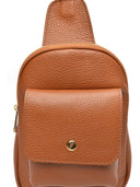 Anna Luchini Rucsac Anca piele naturala Coniac