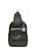 Anna Luchini Rucsac Anca piele naturala Negru