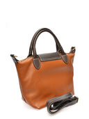 Anna Luchini Geanta de mana  Adela piele naturala Coniac