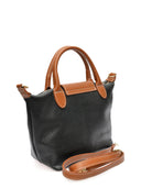 Anna Luchini Geanta de mana  Adela piele naturala Negru