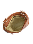 Anna Luchini Geanta de umar Dorota piele naturala Coniac