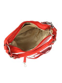 Anna Luchini Geanta de umar Dorota piele naturala Rosu