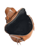 Anna Luchini Rucsac Antonia piele naturala Coniac