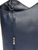 Anna Luchini Geanta de umar Adriana piele naturala Albastru inchis