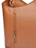 Anna Luchini Geanta de umar Adriana piele naturala Coniac