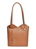 Anna Luchini Geanta de umar Adriana piele naturala Coniac