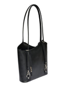 Anna Luchini Geanta de umar Adriana piele naturala Negru