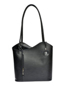 Anna Luchini Geanta de umar Adriana piele naturala Negru