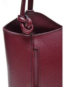 Anna Luchini Geanta de umar Adriana piele naturala Visiniu