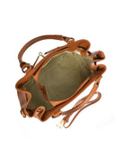 Anna Luchini Geanta de mana  Camila piele naturala Coniac