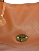 Anna Luchini Geanta de mana  Miruna piele naturala Coniac