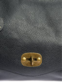 Anna Luchini Geanta de mana  Miruna piele naturala Negru