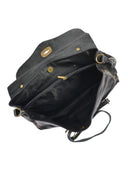 Anna Luchini Geanta de mana  Miruna piele naturala Negru