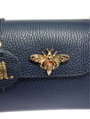 Anna Luchini Geanta de mana  Francesca piele naturala Albastru inchis