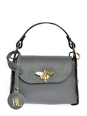 Anna Luchini Geanta de mana  Francesca piele naturala Gri