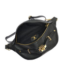 Anna Luchini Geanta Postas Giulia piele naturala Negru