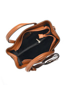 Anna Luchini Geanta de mana  Rodica piele naturala Coniac