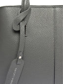 Anna Luchini Geanta de mana  Rodica piele naturala Gri