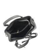 Anna Luchini Geanta de mana  Rodica piele naturala Gri