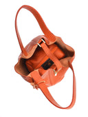 Anna Luchini Geanta de umar Aurora piele naturala Portocaliu