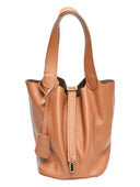 Anna Luchini Geanta de umar Aurora piele naturala Coniac