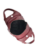 Anna Luchini Rucsac Camilla piele naturala Visiniu