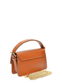 Anna Luchini Geanta Postas Rita piele naturala Coniac