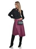 Anna Luchini Geanta Postas Rita piele naturala Negru