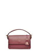 Anna Luchini Geanta Postas Rita piele naturala Visiniu